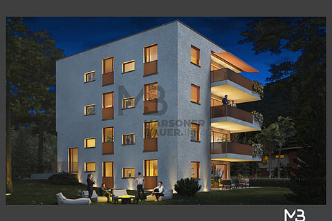 Nuova costruzione Villa MIMOSETTA con appartamenti esclusivi e parco in ottima posizione a Merano