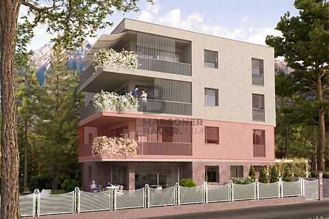 4-Zimmerwohnung mit Terrasse im 1. Stock - Neubau Villa MIMOSETTA mit Parkanlage in Meran