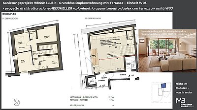 Villa und Wohnungen in historischem Anwesen in Toplage in Kaltern